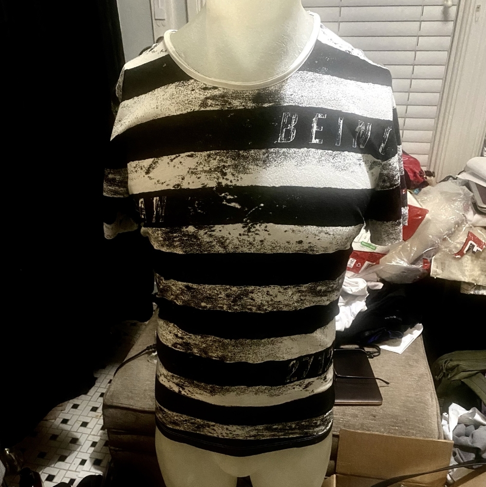 Brand New | Being Human | Striped Short Sleeve T Shirt / Tee